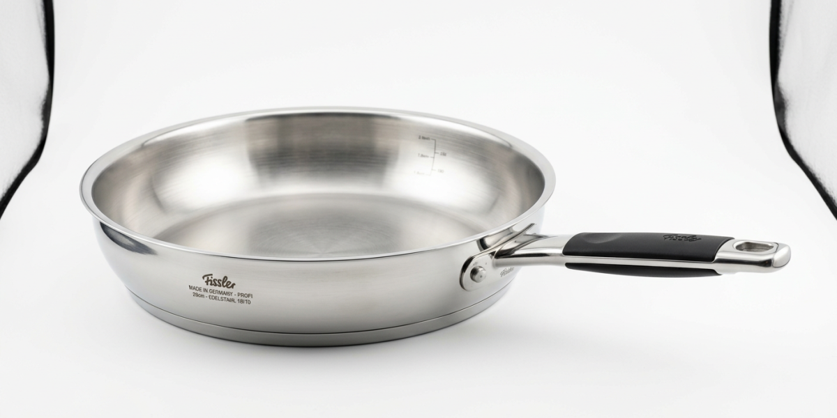 Fissler Crispy Steelux Comfort Test 2026: Premium-Edelstahl für Profis