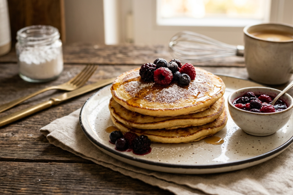 Selbstgemachte Pfannkuchen ohne Kleben: Das Geheimrezept