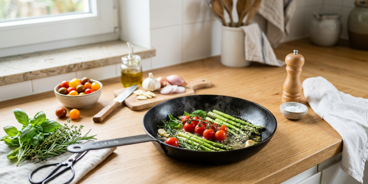 Wok vs. Pfanne: Was sind die Unterschiede und wann brauche ich was?