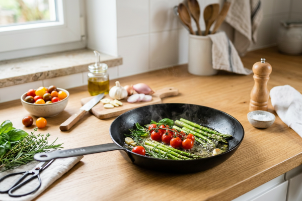 Wok vs. Pfanne: Was sind die Unterschiede und wann brauche ich was?
